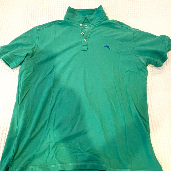 Tommy Bahama Island Time Pique Polo - Picture 1 of 2